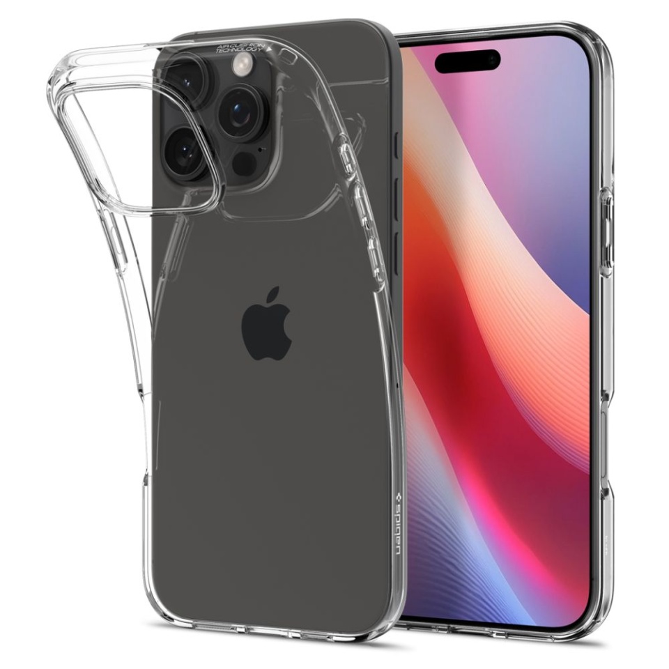 Husa iPhone 16 Pro, Spigen Liquid Crystal - Transparenta