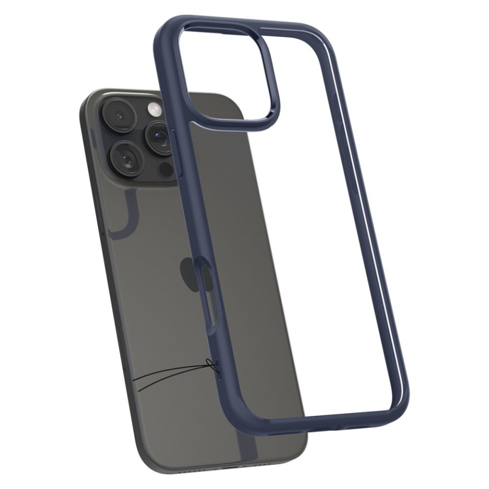 Husa iPhone 16 Pro, Ultra Hybrid Spigen - Bleumarin - 1 | YEO
