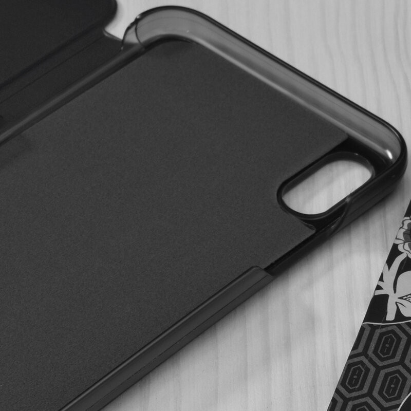 Husa iPhone XS Max tip carte, Techsuit eFold - Negru - 3 | YEO