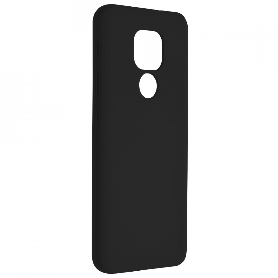 Husa Motorola Moto G9 Play din silicon moale, Techsuit Soft Edge - Negru - 1 | YEO