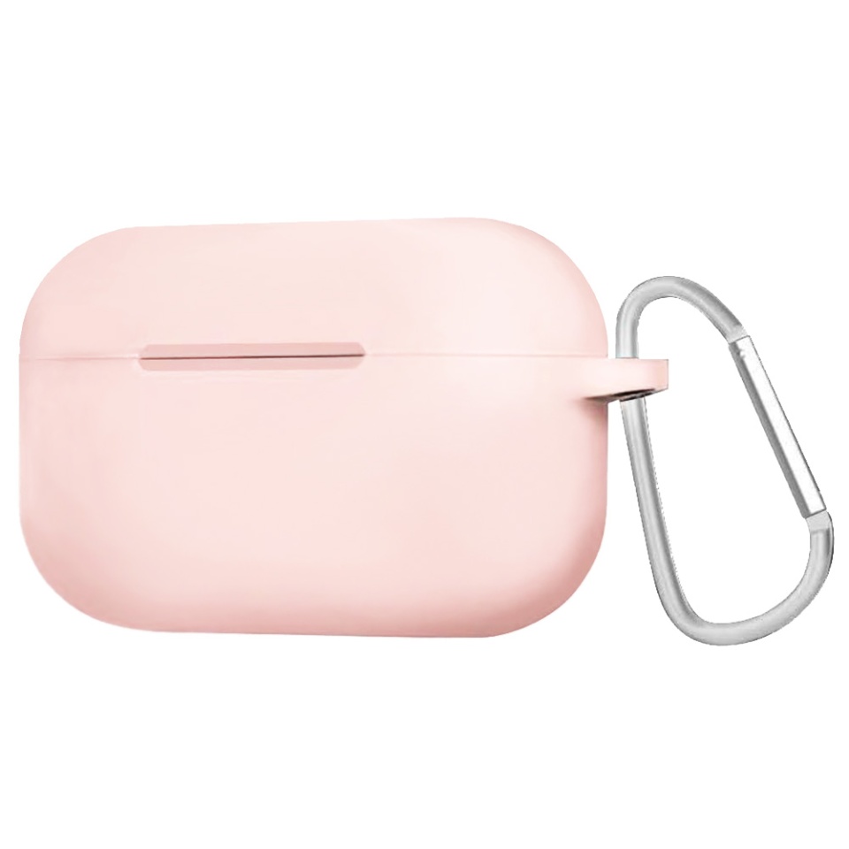 Husa pentru AirPods Pro 1 din silicon moale, Blueo Liquid Silicone, Roz
