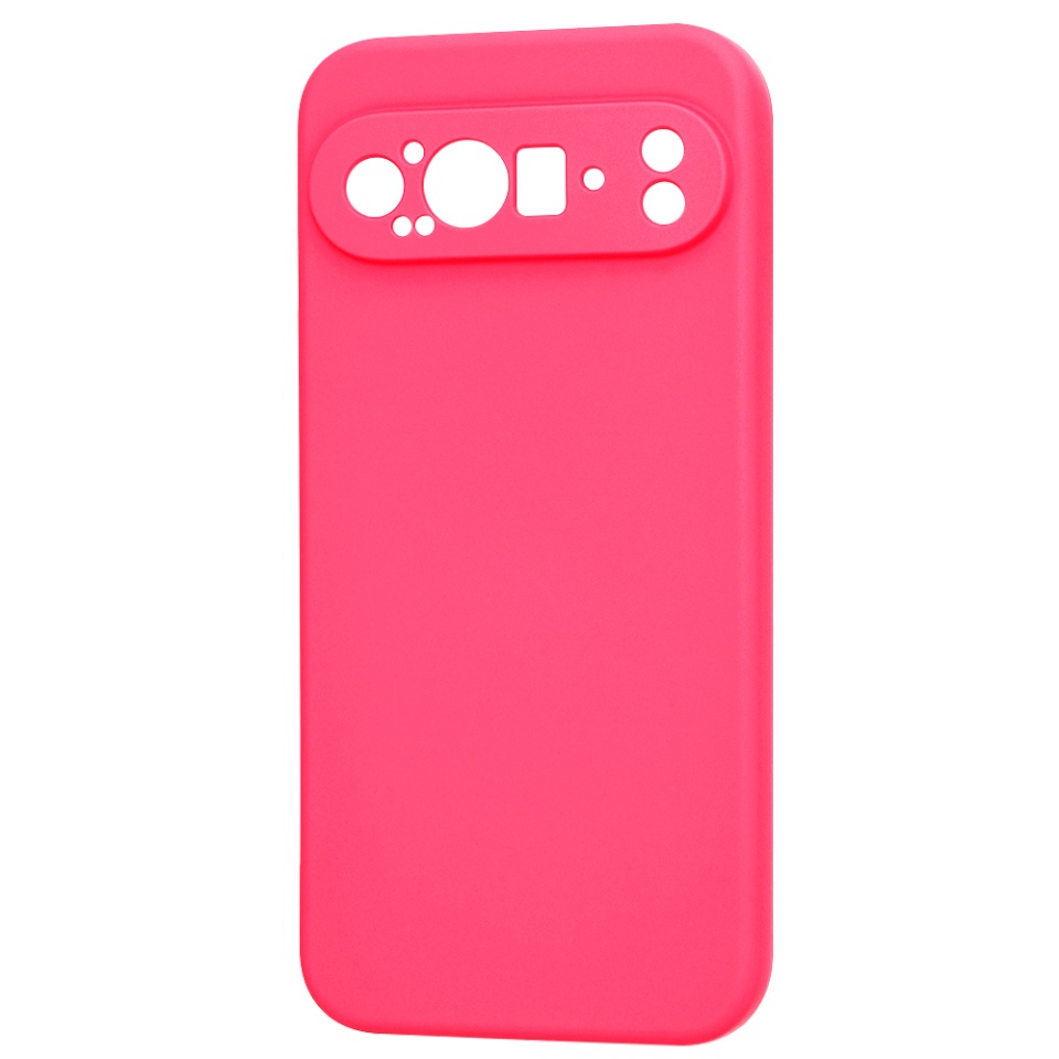 Husa pentru Google Pixel 9 Pro XL din Silicon Catifelat, Protectie Premium, Skyddar SoftElegance - Fucsia - 3 | YEO