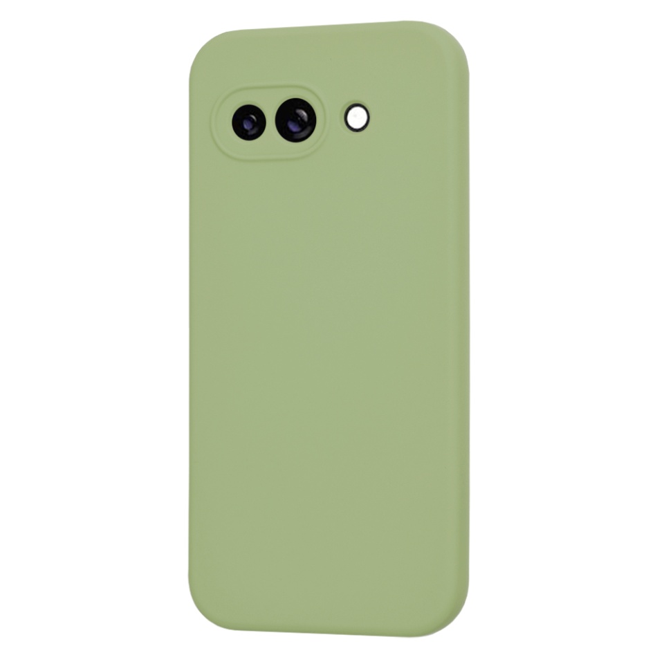 Husa pentru Google Pixel 9a din Silicon Catifelat, Protectie Premium, Skyddar SoftElegance - Verde - 2 | YEO
