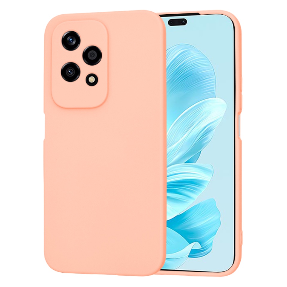 Husa pentru Honor 200 Lite din Silicon Catifelat, Protectie Premium, Skyddar SoftElegance - Roz