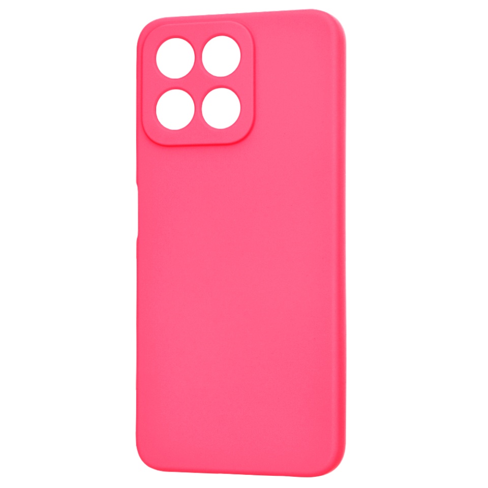Husa pentru Honor 200 Smart / X7c din Silicon Catifelat, Protectie Premium, Skyddar SoftElegance - Fucsia - 3 | YEO