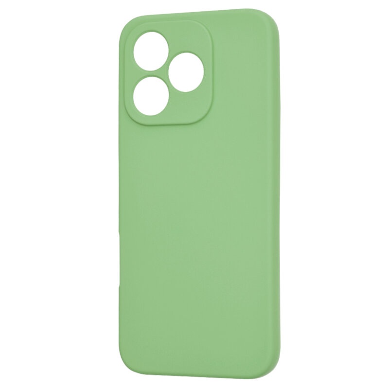 Husa pentru Honor 400 Lite, SKYDDAR INNOVATION, din Silicon Catifelat, SoftElegance , Verde, set cu sticker - 3 | YEO