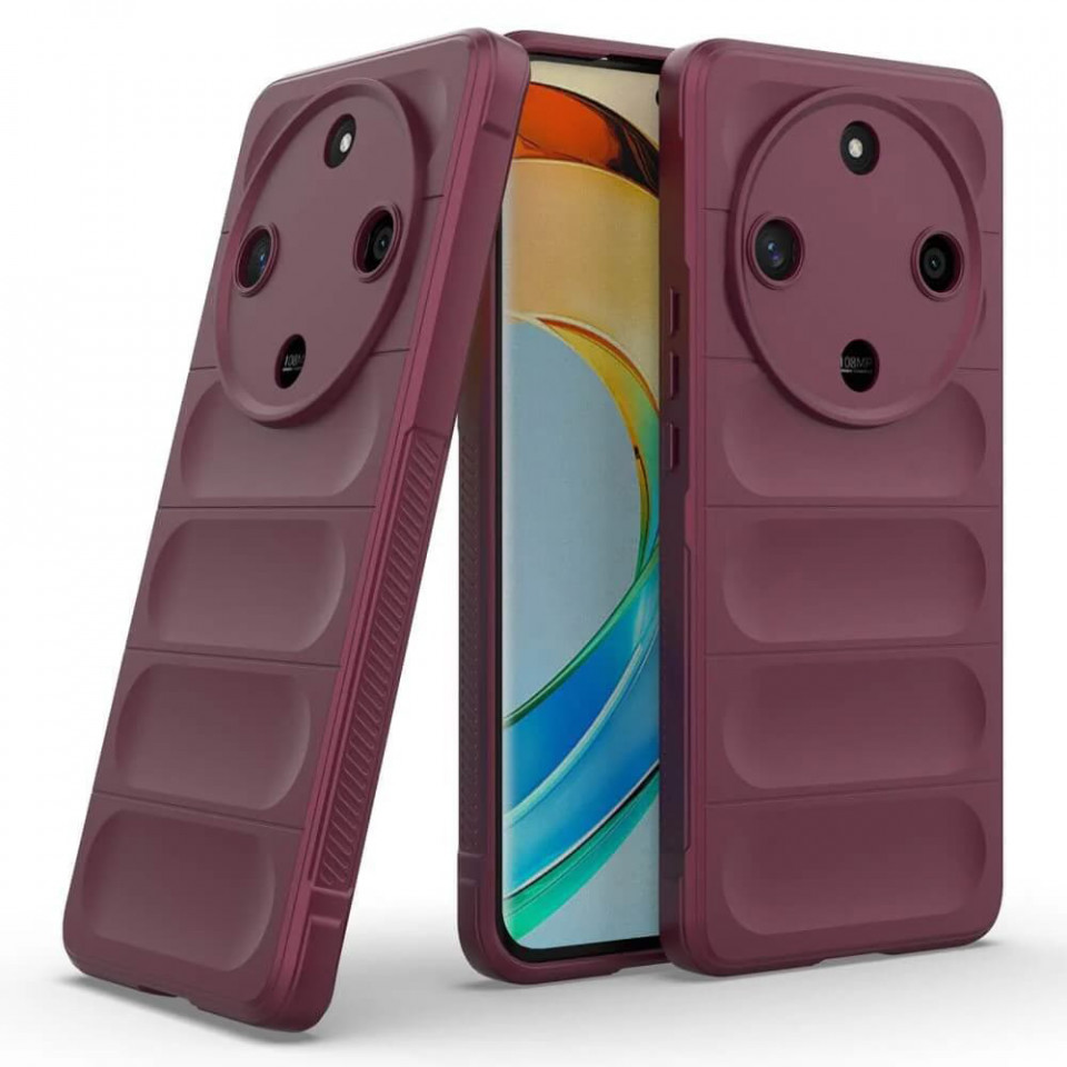 Husa pentru Honor Magic6 Lite eleganta, din silicon mat, SKDR Vogue - Bleu - 1 | YEO