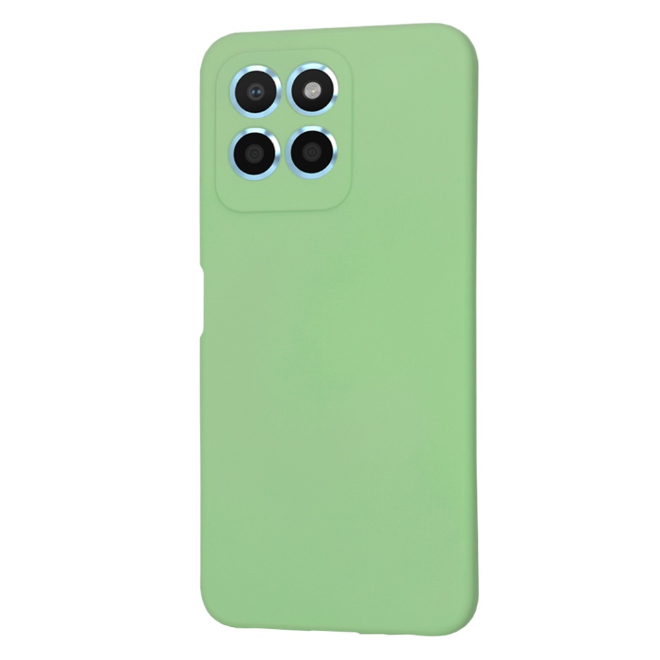 Husa pentru Honor X6 / X8 5G / 70 Lite din Silicon Catifelat, Protectie Premium, Skyddar SoftElegance - Verde deschis - 2 | YEO