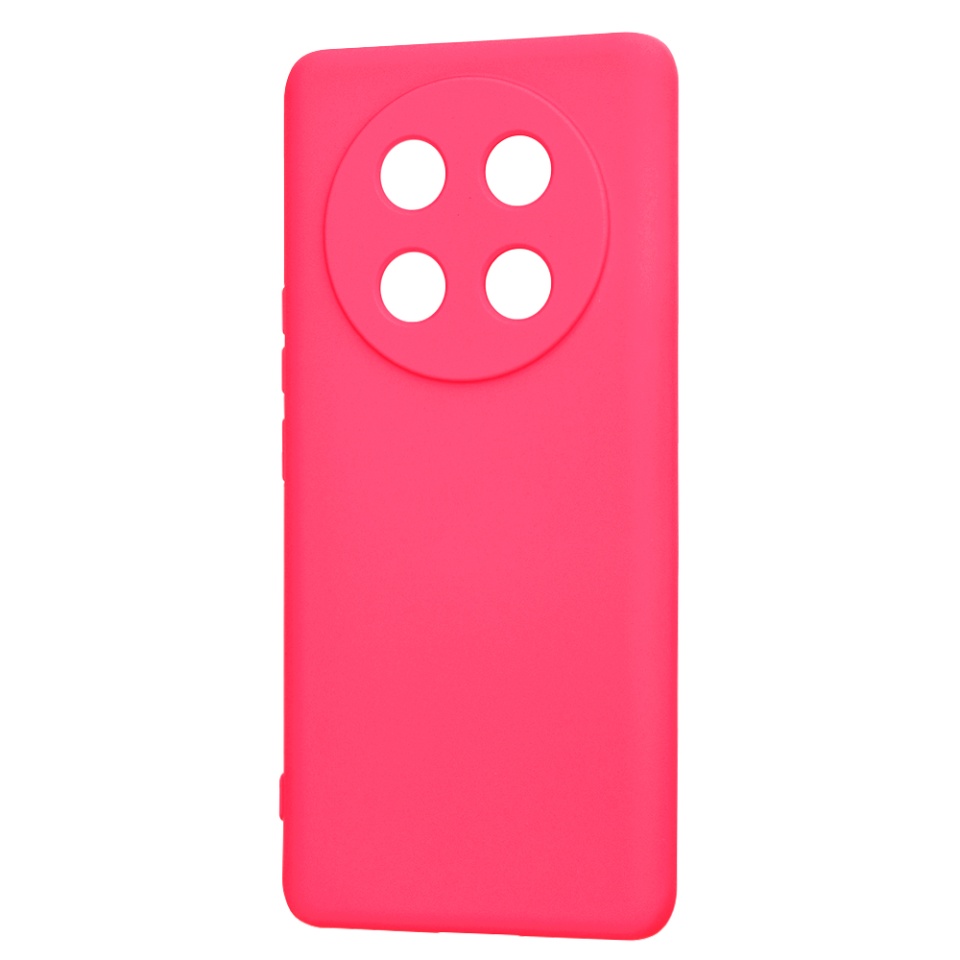 Husa pentru Honor X9c / Magic7 Lite din Silicon Catifelat, Protectie Premium, Skyddar SoftElegance - Fucsia - 3 | YEO