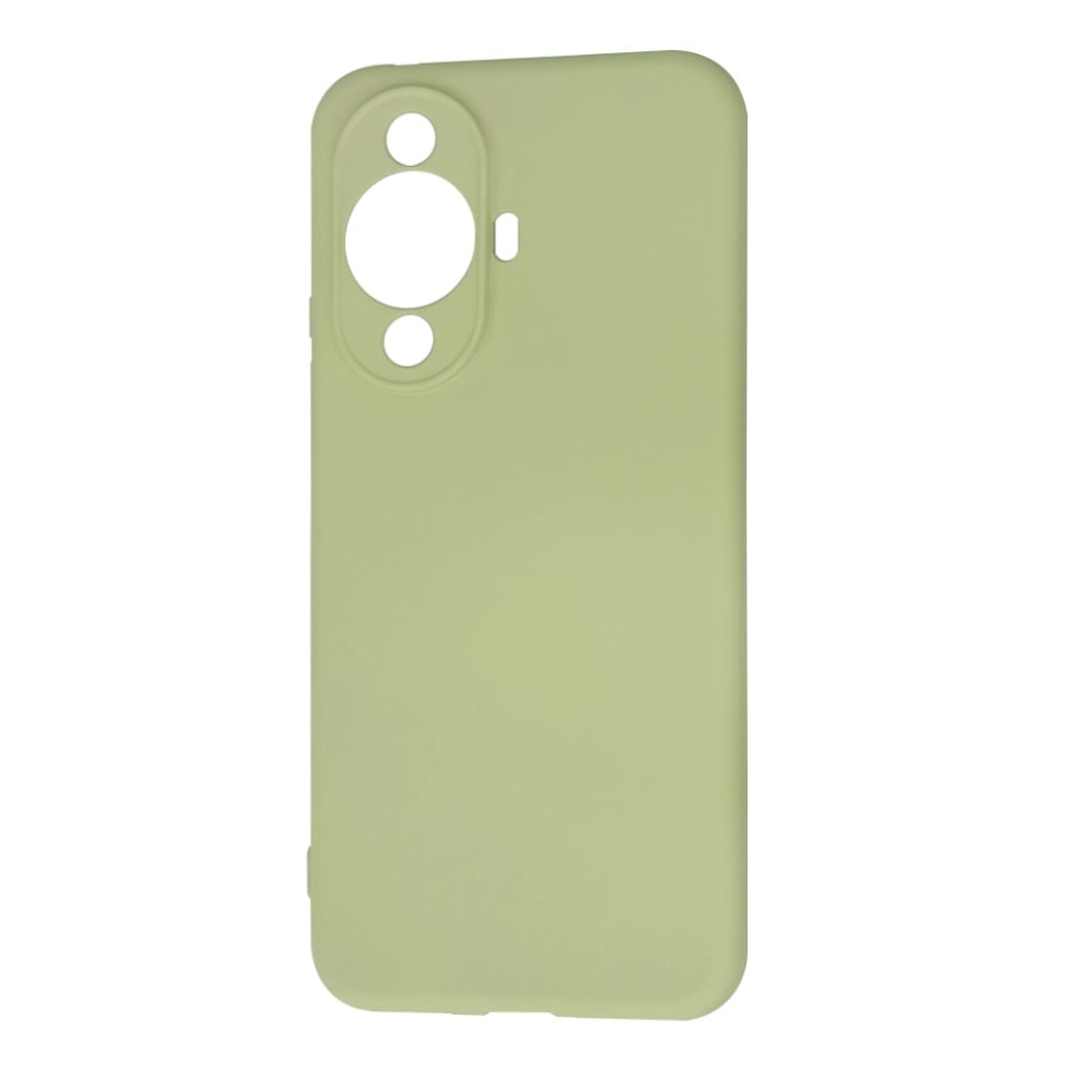 Husa pentru Huawei nova 11 / nova 12s, SKYDDAR INNOVATION, din Silicon Catifelat, SoftElegance, set cu sticker, Verde - 1 | YEO
