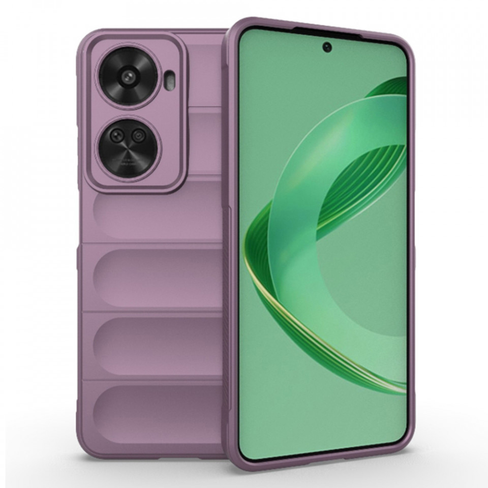 Husa pentru Huawei nova 11 SE / nova 12 SE eleganta, din silicon mat, SKDR Vogue - Mov