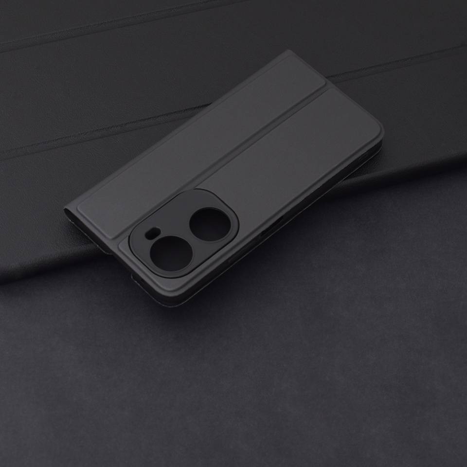 Husa pentru Huawei nova 11 SE / nova 12 SE, SKYDDAR INNOVATION, Magskin Book, tip Carte cu Portofel Interior, set cu sticker, Negru - 1 | YEO