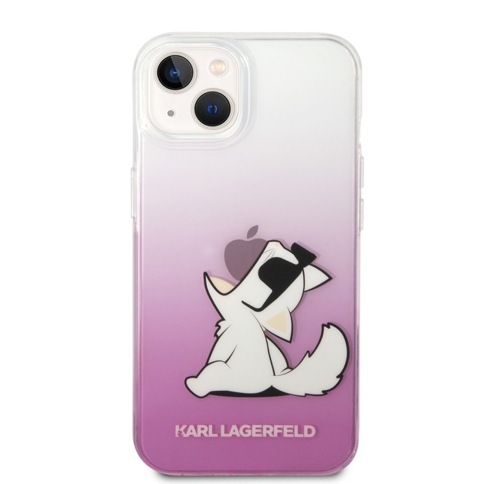 Husa pentru iPhone 14 Plus Hardcase, Karl Lagerfeld - Roz - 2 | YEO