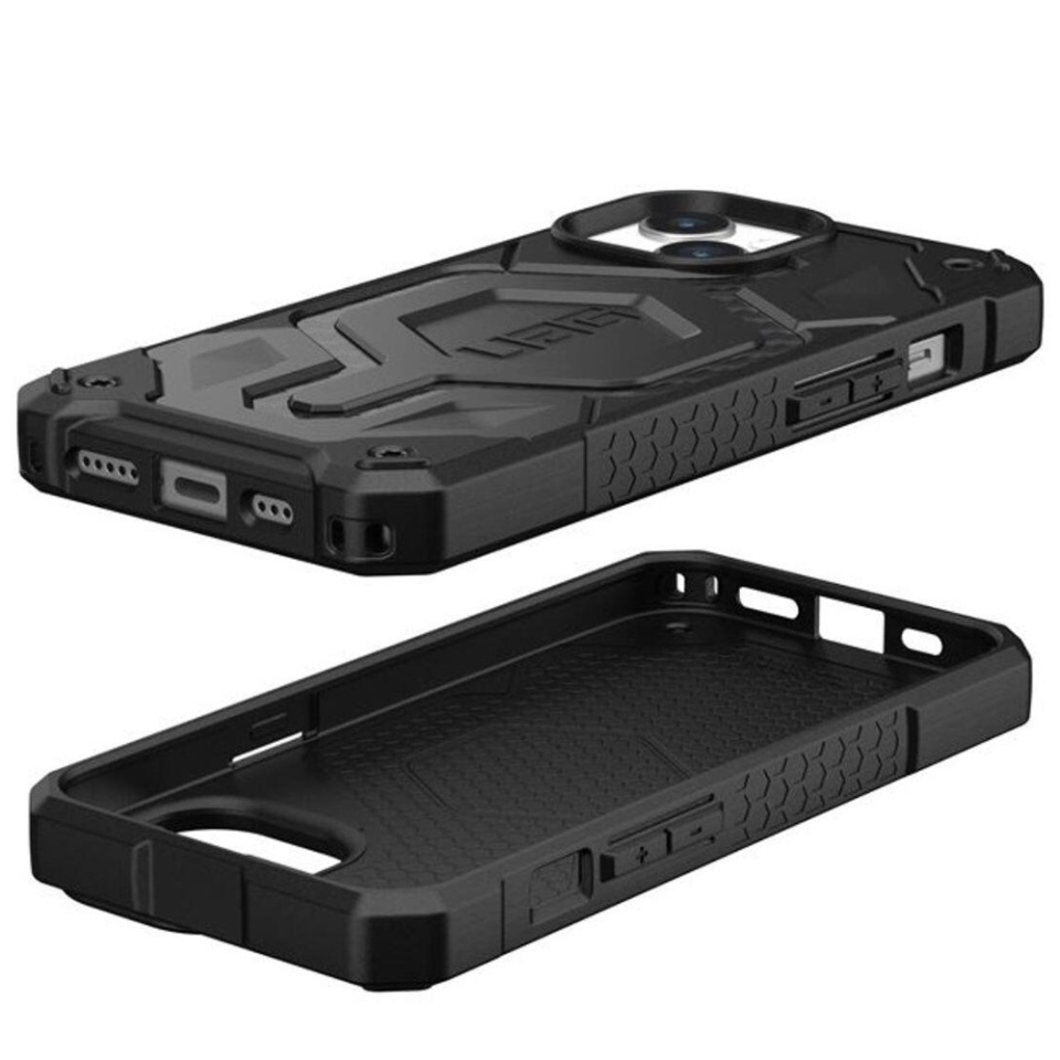 Husa pentru iPhone 15, Monarch Pro MagSafe, UAG - Carbon Fiber - 2 | YEO