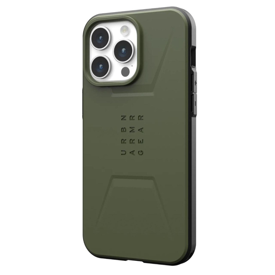 Husa pentru iPhone 15 Pro, Civilian Pro MagSafe, UAG - Verde - 3 | YEO