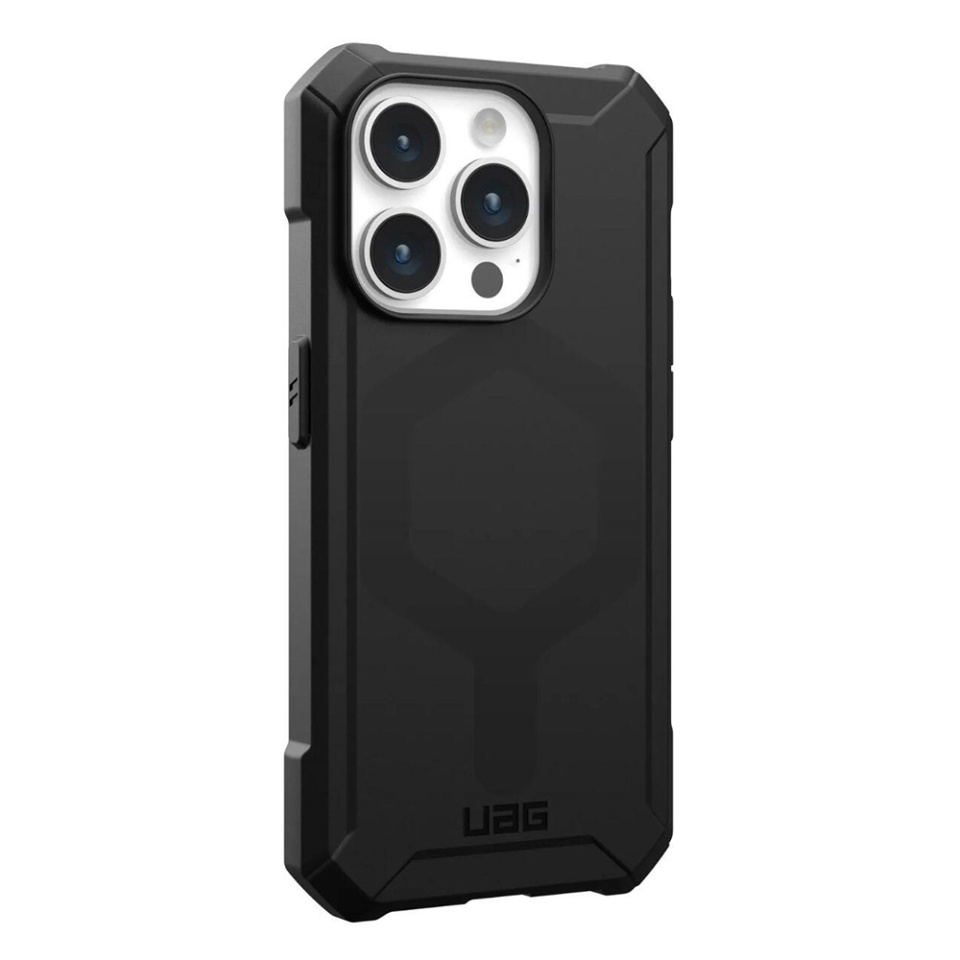 Husa pentru iPhone 15 Pro, Essential Armor MagSafe, UAG - Negru - 3 | YEO