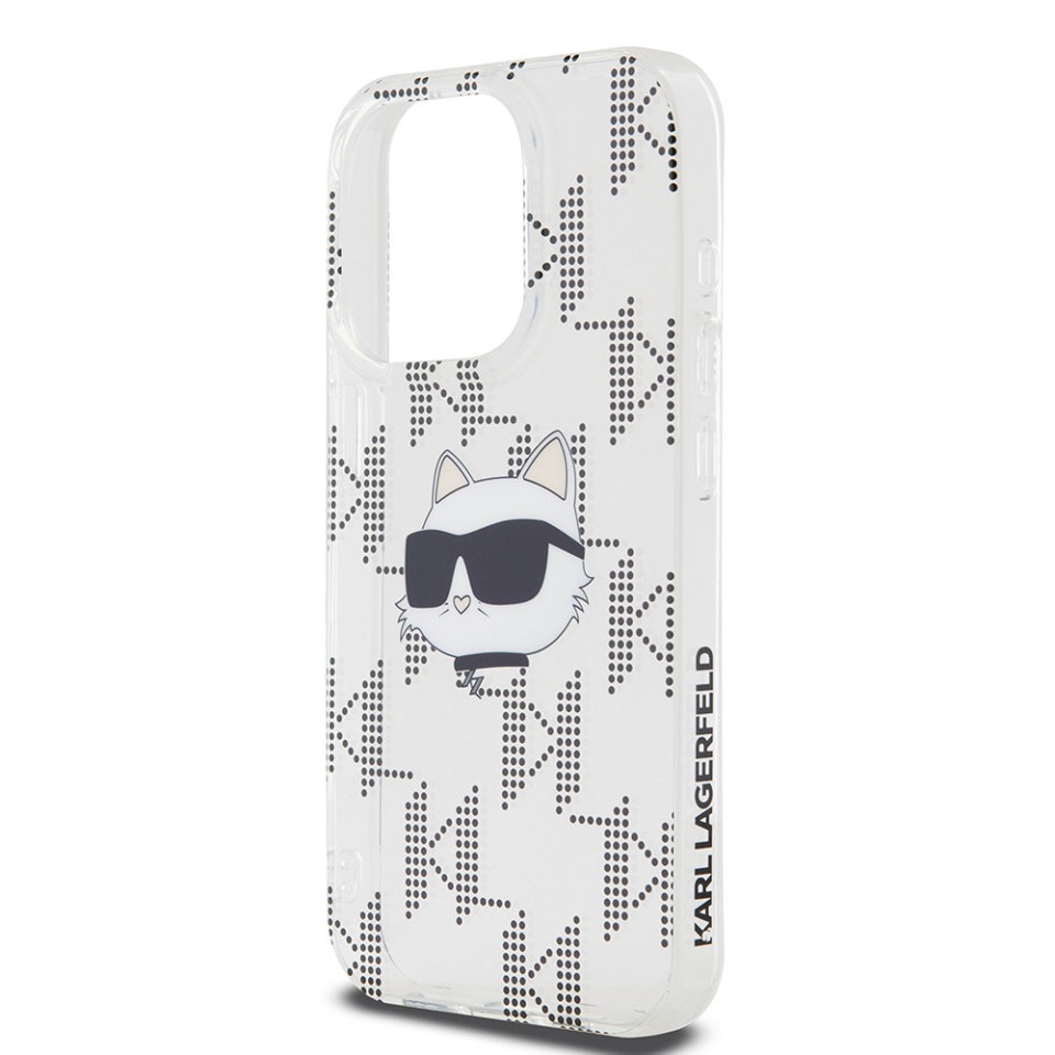 Husa pentru iPhone 15 Pro IML Luxury, Karl Lagerfeld - Transparenta - 1 | YEO