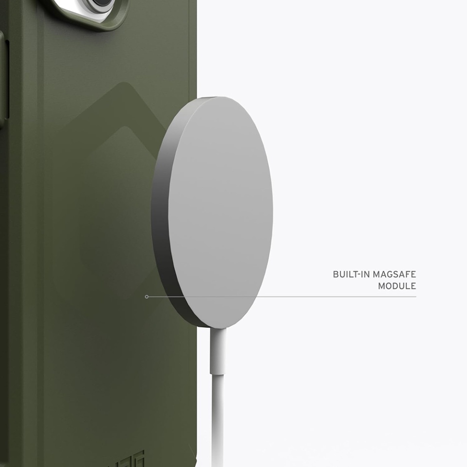 Husa pentru iPhone 15 Pro Max, Essential Armor MagSafe, UAG - Verde - 1 | YEO