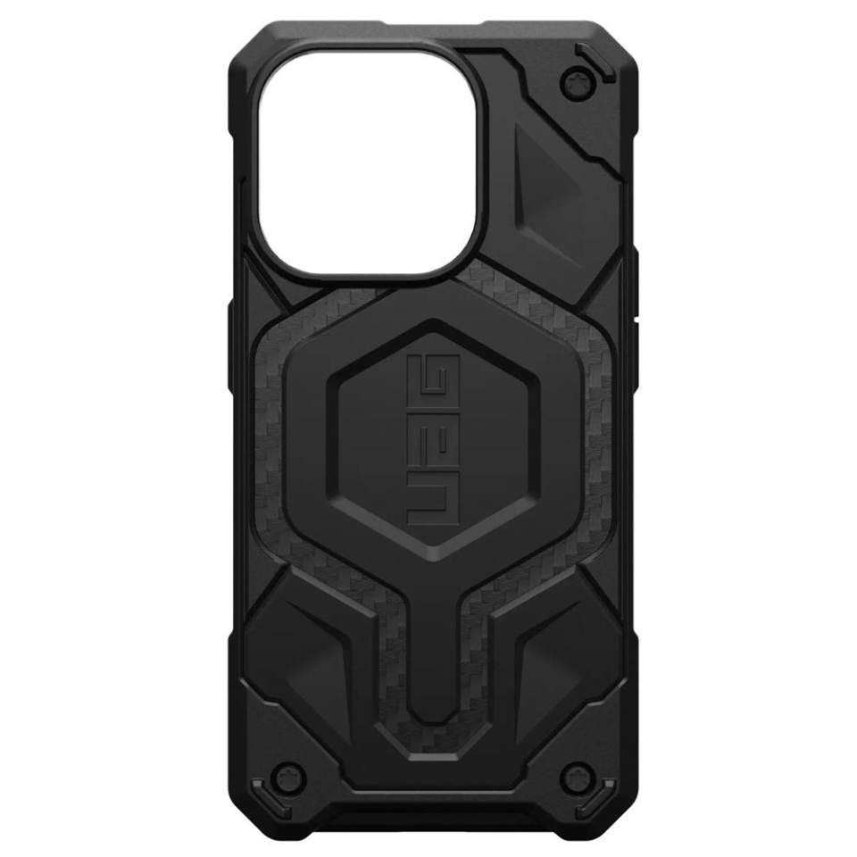 Husa pentru iPhone 15 Pro Max, Monarch Pro MagSafe, UAG - Carbon Fiber - 2 | YEO