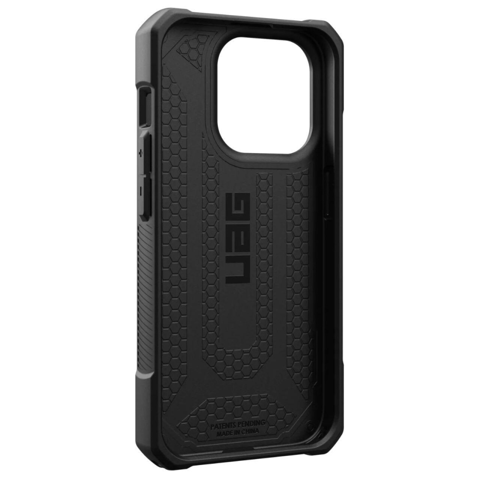 Husa pentru iPhone 15 Pro Max, Monarch, UAG - Kevlar Negru - 6