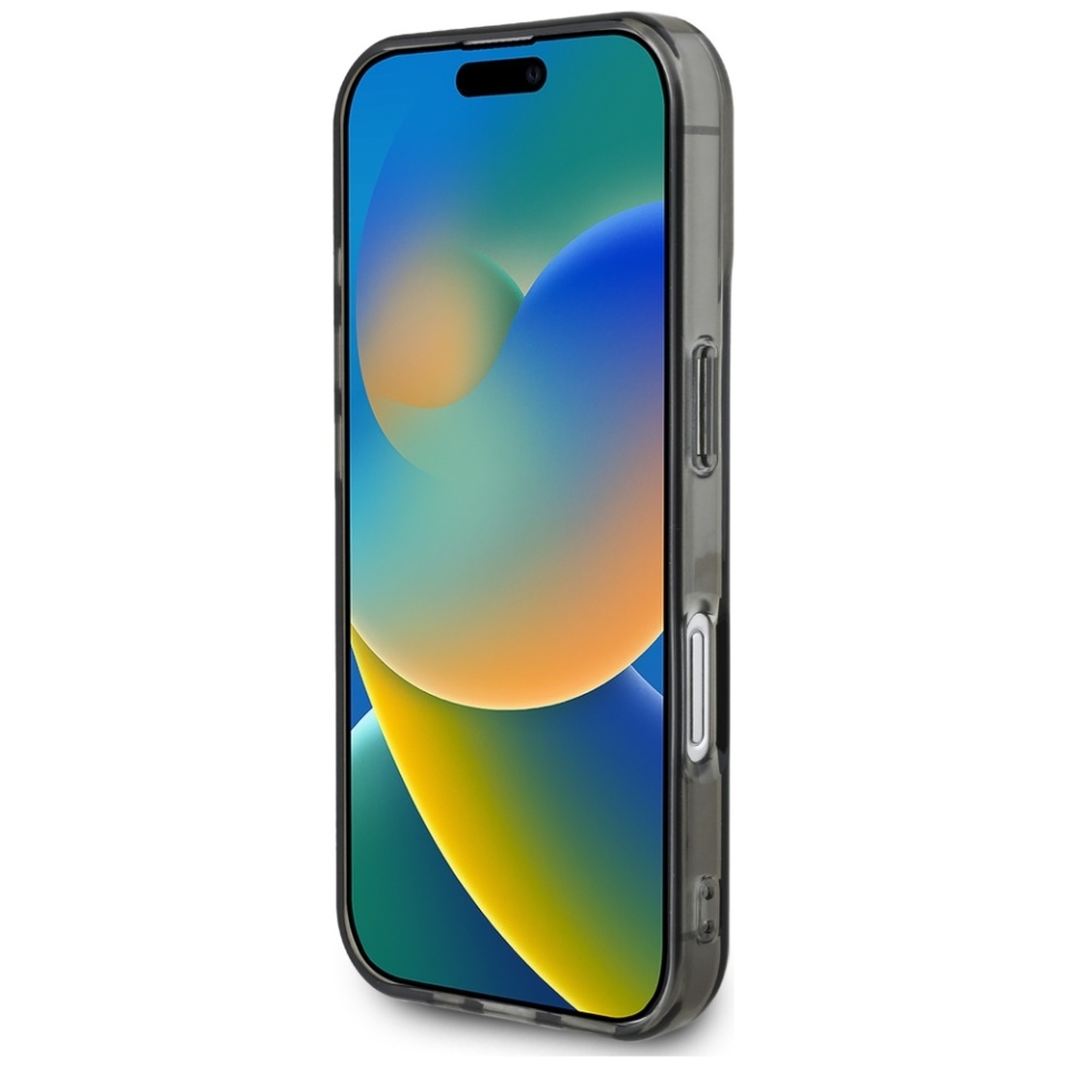 Husa pentru iPhone 16 IML Rhinestones, Karl Lagerfeld - Negru - 3 | YEO