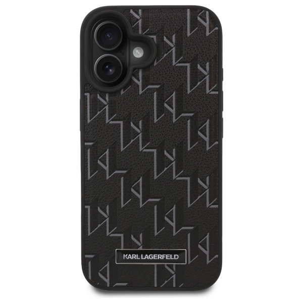 Husa pentru iPhone 16 Plus Leather MagSafe, Karl Lagerfeld - Negru - 2 | YEO