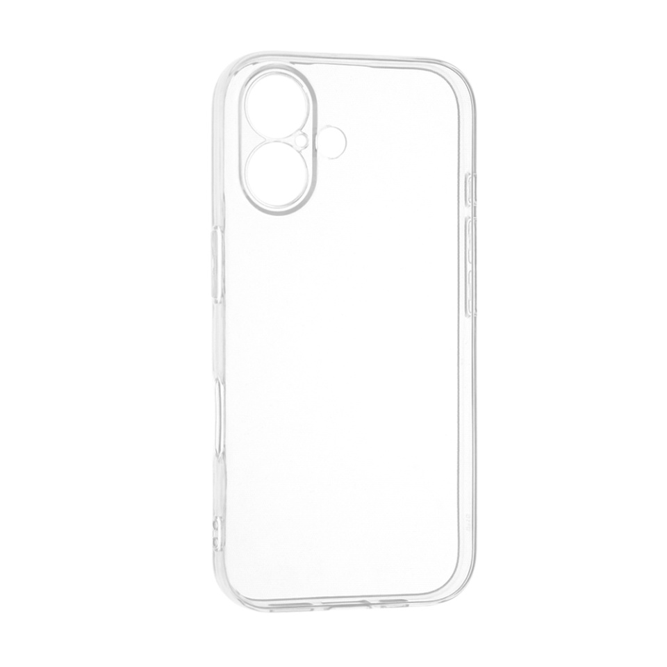 Husa pentru iPhone 16 Plus, SKYDDAR INNOVATION, ClearGuard, din silicon transparent, Transparenta, set cu sticker - 1 | YEO