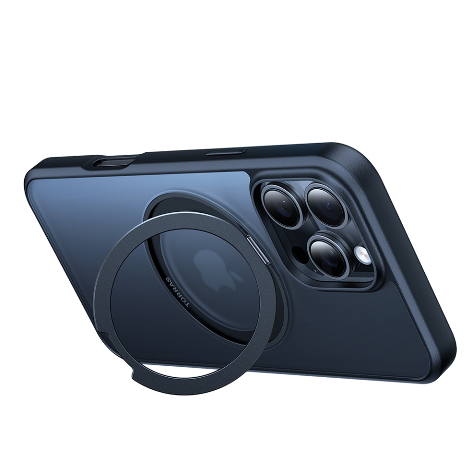 Husa pentru iPhone 16 Pro, Torras Ostand Pro MagSafe, Negru - 3 | YEO
