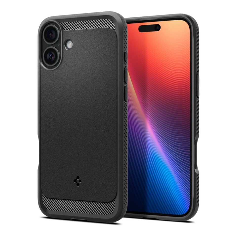 Husa pentru iPhone 16, Spigen Rugged Armor - Negru - 1 | YEO