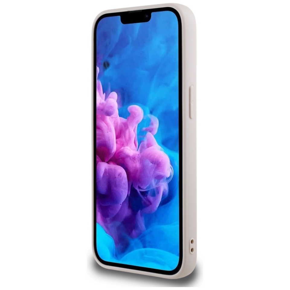 Husa pentru iPhone 16e, Guess, Hardcase 4G Charm, Roz - 4 | YEO
