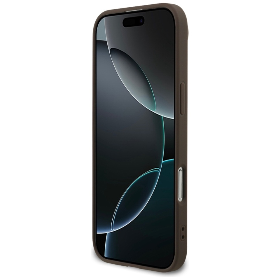 Husa pentru iPhone 17 Air, Guess Hardcase 4G Big Logo, Protectie Slim, Compatibila, Maro - 3 | YEO
