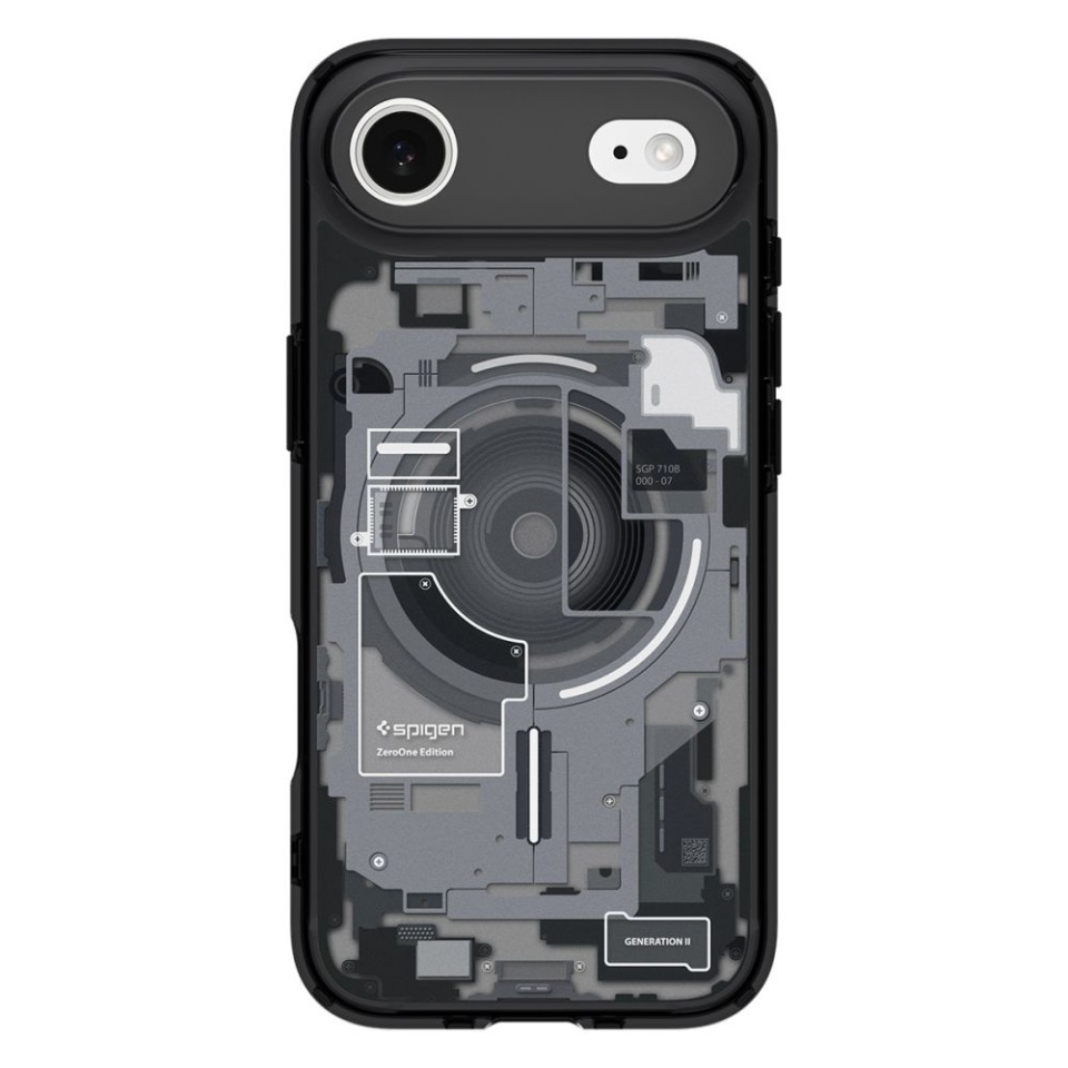 Husa pentru iPhone 17 Air, Spigen Ultra Hybrid Zero One - Negru - 1 | YEO