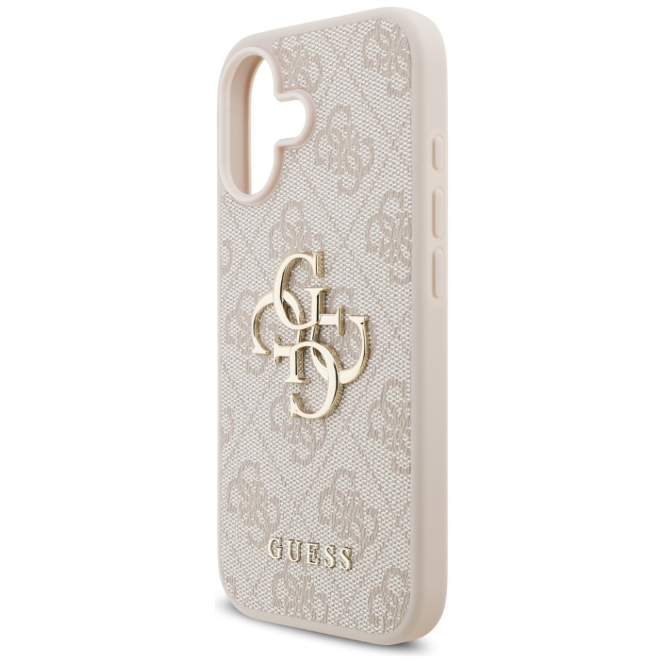Husa pentru iPhone 17, Guess Hardcase 4G Big Logo, Protectie Slim, Compatibila, Roz - 3 | YEO