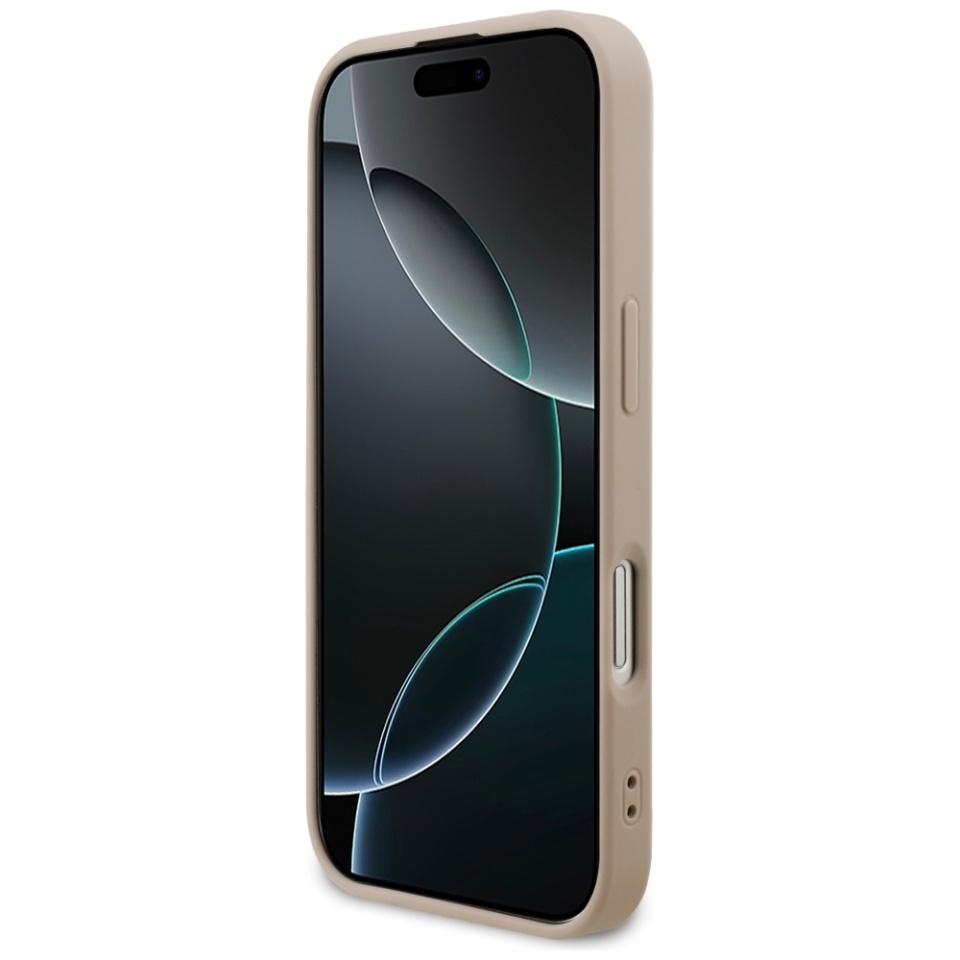 Husa pentru iPhone 17, Guess Hardcase 4G Classic, Roz - 3 | YEO