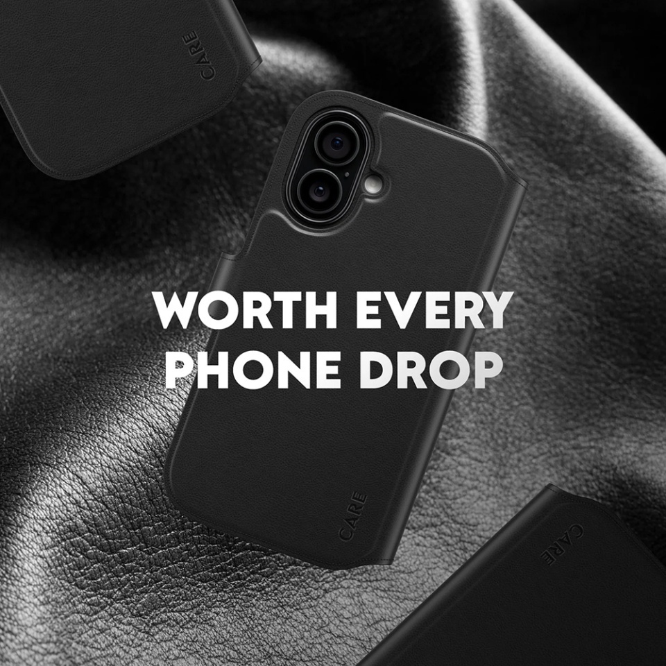 Husa pentru iPhone 17, PanzerGlass, CARE Feature MagSafe Case Tango Two-in-One Wallet, Tip Carte Detasabila 2in1 cu Portofel si Prindere Magnetica, Piele Ecologica, Antisoc, Negru - 6