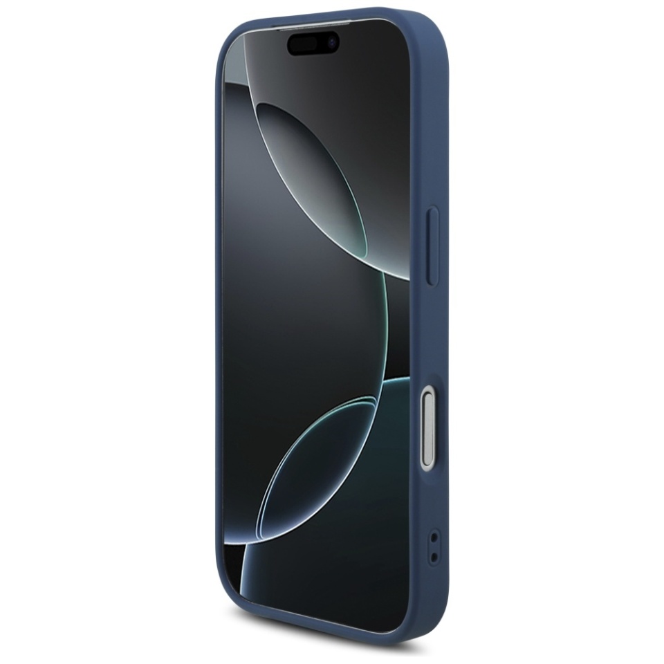 Husa pentru iPhone 17 Pro, Guess Hardcase 4G Big Logo, Protectie Slim, Compatibila, Albastru - 6