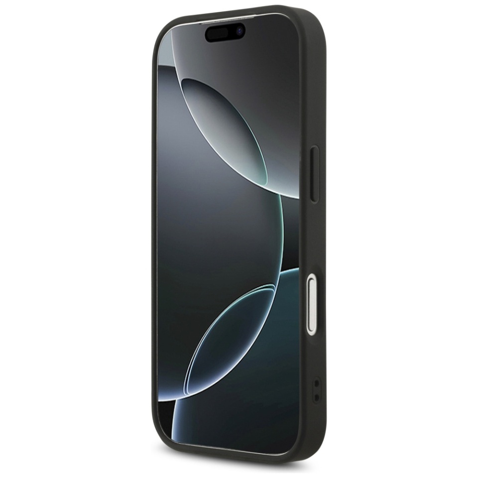 Husa pentru iPhone 17 Pro Max, Glitter Fixed Big 4G, Protectie Slim, Guess, Negru - 2 | YEO