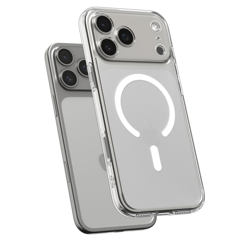 Husa pentru iPhone 17 Pro Max, Ultra Hybrid T MagSafe, Spigen, Alb - 3 | YEO
