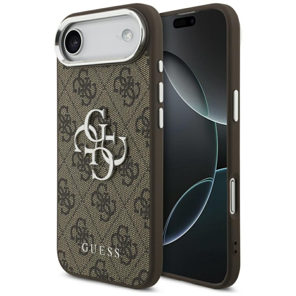 Husa pentru iPhone Air, Guess Big 4G Logo Classic Logo, Maro
