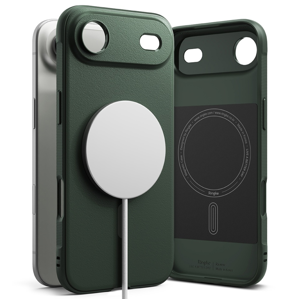 Husa pentru iPhone Air, Ringke Onyx, Verde - 3 | YEO