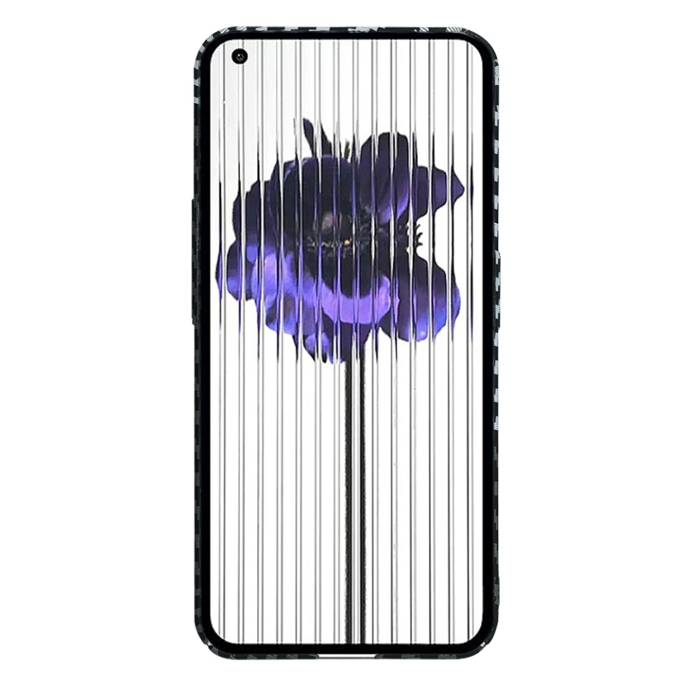 Husa pentru Nothing Phone (1), SKYDDAR INNOVATION, textura carbon, Carbonite FiberShell, set cu sticker, Gri, - 1 | YEO