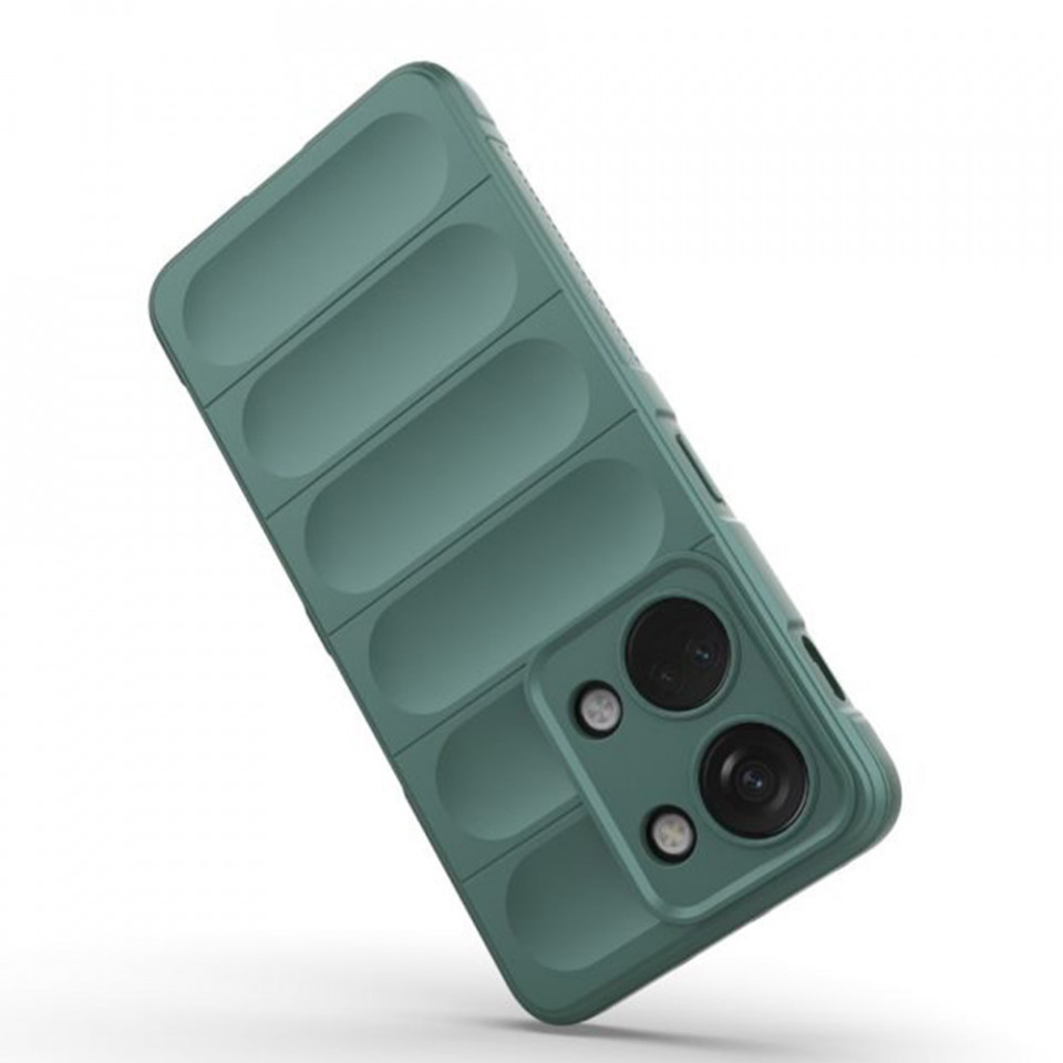 Husa pentru OnePlus Nord 3 eleganta, din silicon mat, SKDR Vogue - Verde - 2 | YEO