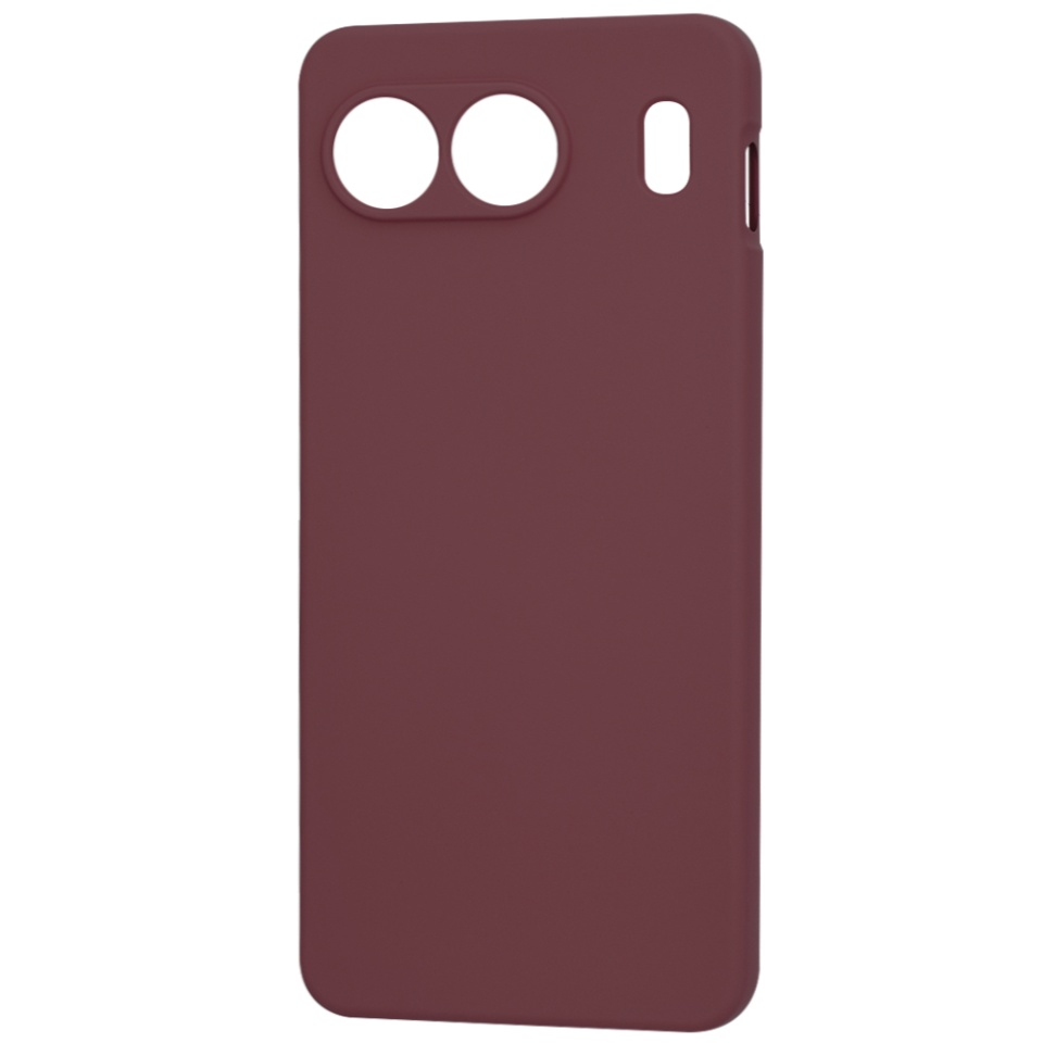 Husa pentru OnePlus Nord 4 din Silicon Catifelat, Protectie Premium, Skyddar SoftElegance - Bordo - 3 | YEO
