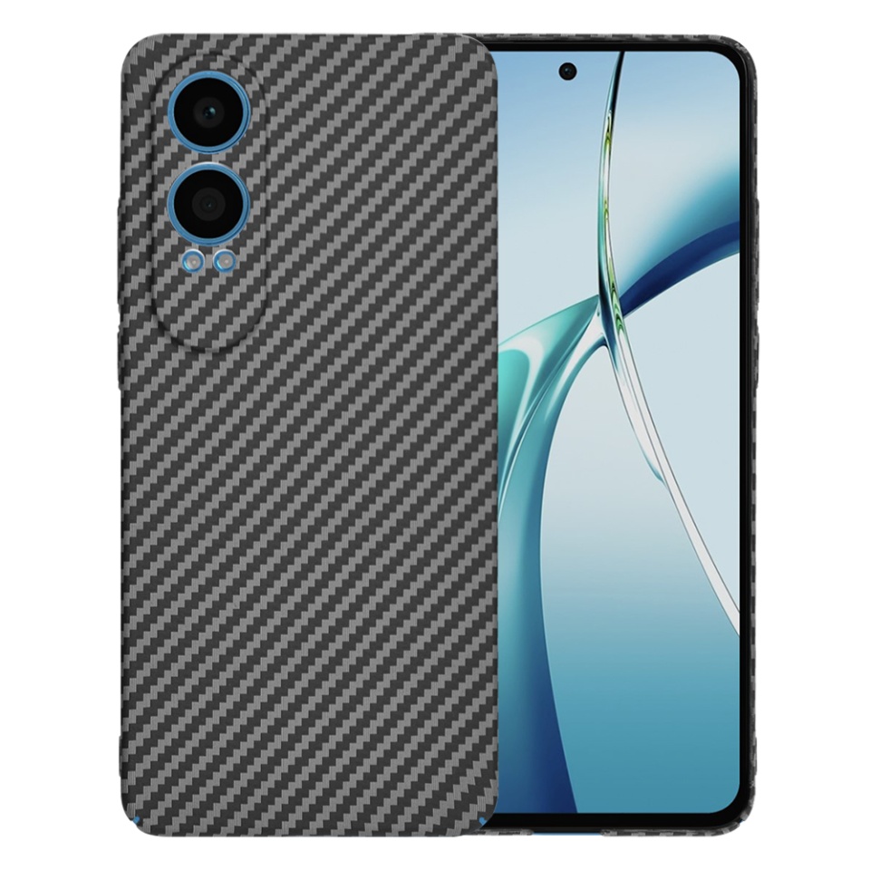 Husa pentru OnePlus Nord CE4 Lite, Finisaj Premium cu Textura de Carbon, Design Elegant, SKDR CarbonFlex - Negru