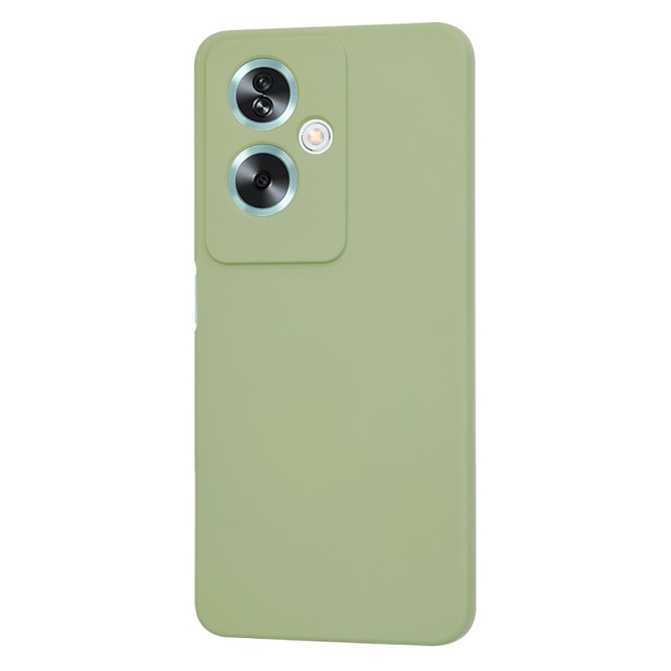 Husa pentru Oppo A79 5G / OnePlus Nord N30 SE din Silicon Catifelat, Protectie Premium, Skyddar SoftElegance - Verde - 2 | YEO