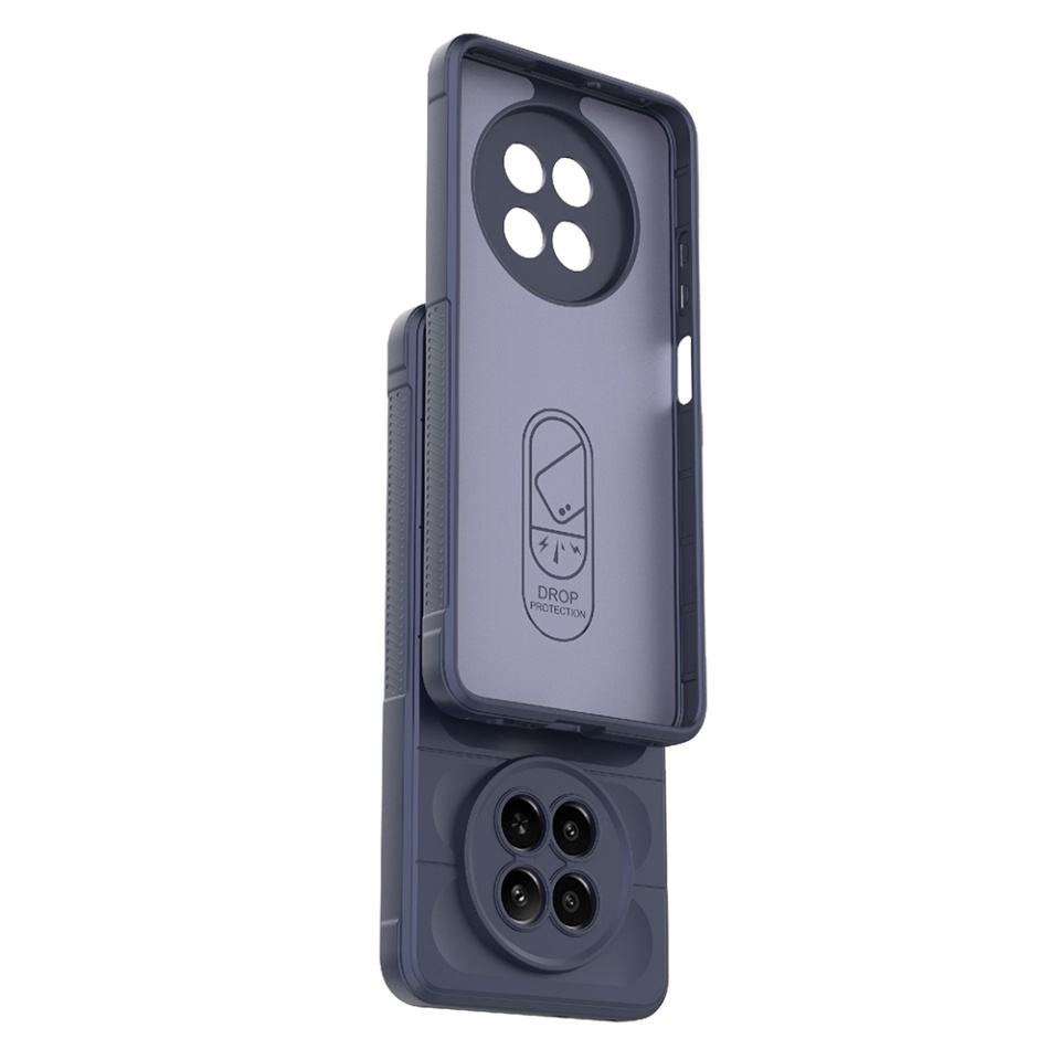 Husa pentru Realme 12x / 12 eleganta, din silicon mat, SKDR Vogue - Verde - 1 | YEO