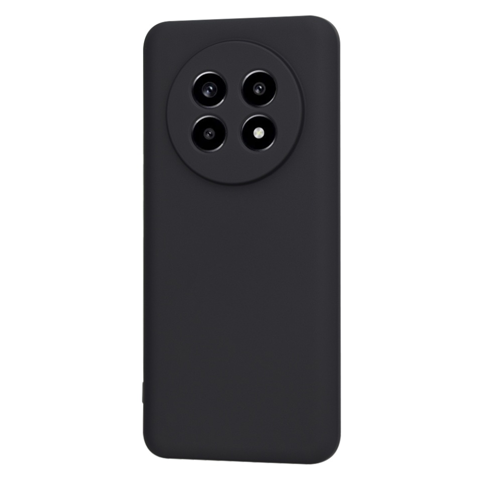 Husa pentru Realme 13 Pro / 13 Pro+ din Silicon Catifelat, Protectie Premium, Skyddar SoftElegance - Negru - 6