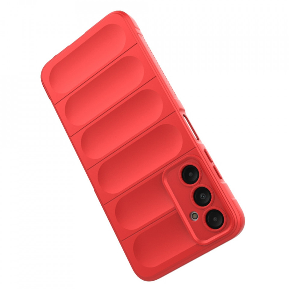Husa pentru Samsung Galaxy A05s eleganta, din silicon mat, SKDR Vogue - Negru - 2 | YEO