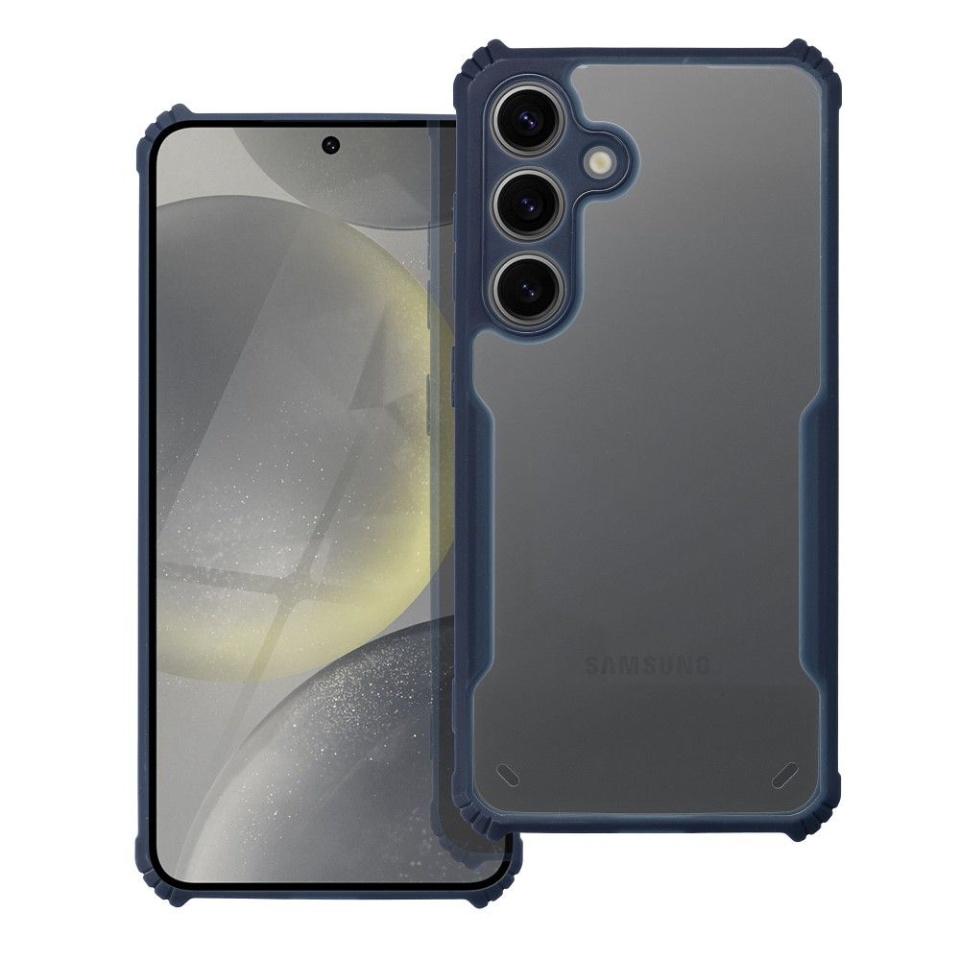Husa pentru Samsung Galaxy A15 5G, anti soc, Skyddar StealthArmor - Albastru