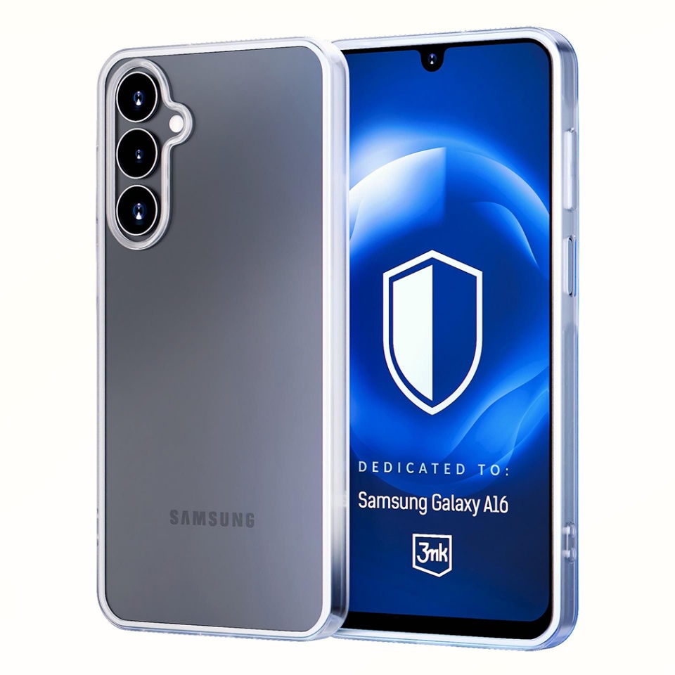 Husa pentru Samsung Galaxy A16 4G, din silicon, 3mk Clear Case, Transparent